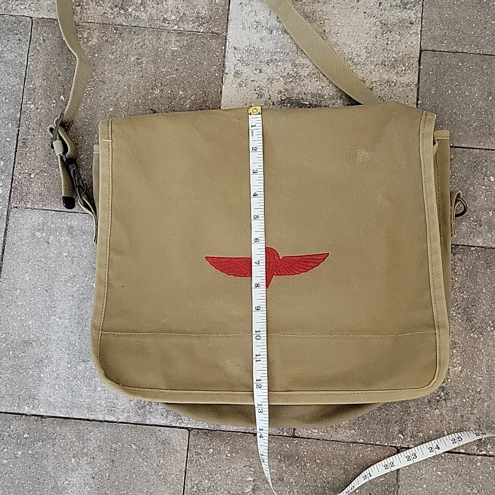 Banana Republic Heavy Canvas Paratrooper Messenger Bag